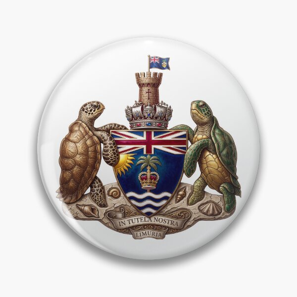 Item preview, Coat of arms British Indian Ocean Territory designed and sold by tony4urban.