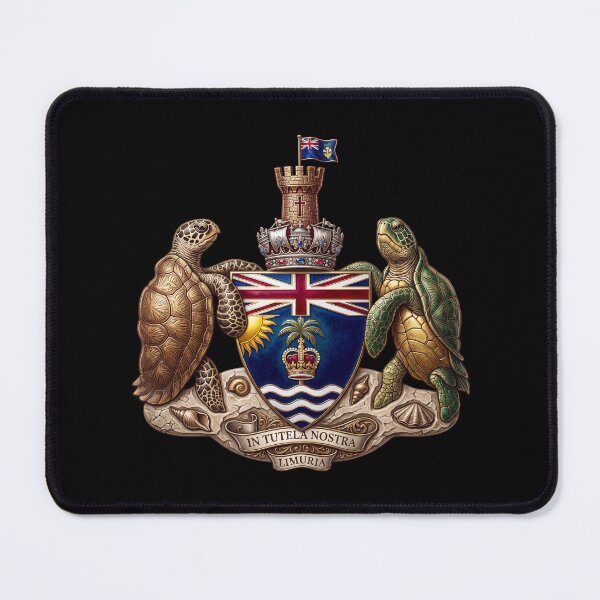 Item preview, Coat of arms British Indian Ocean Territory designed and sold by tony4urban.
