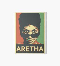 Aretha Franklin Shades Art Board