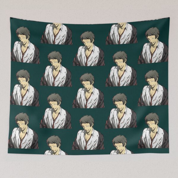 Item preview, Unbuttoned Suit Adachi Portrait Print designed and sold by KinleeBarr.