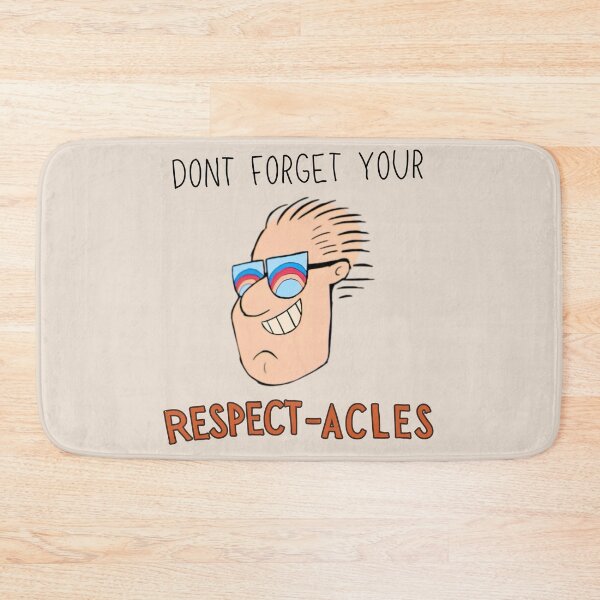 Item preview, mr. frond's 'don't forget your respect-acles' poster designed and sold by liliianna.
