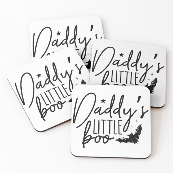 Item preview, Daddys Little Boo - Autumn Halloween Vibes Quotes Retro Vintage Fall Cute Spooky Ghost Gift designed and sold by FuzionRaptor.