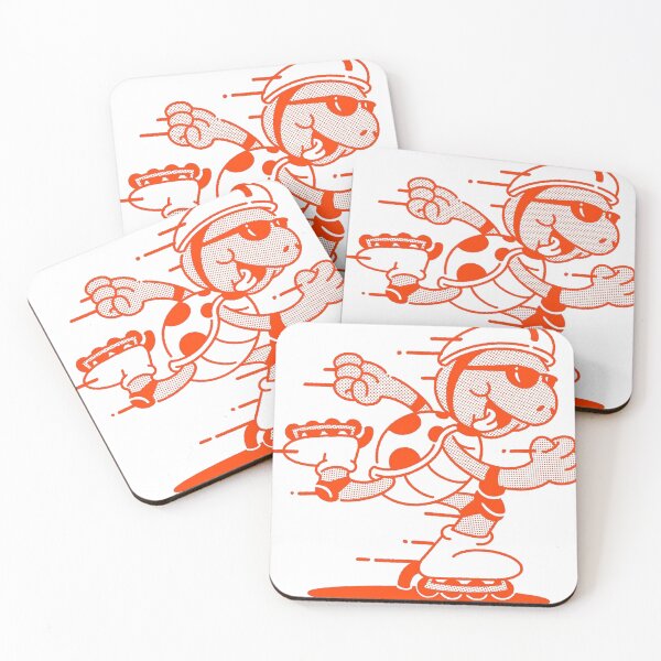 Item preview, Cool Roller Skating Turtle designed and sold by karyosagumo.