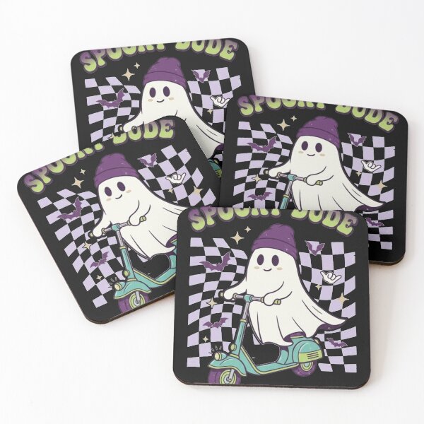 Item preview, Spooky Dude Ghost Scooter Shirt, Cute Kawaii Halloween T-Shirt, Retro Funny Ghost Tee, Fall Autumn Spooky Season Gift, Unisex Graphic Tee designed and sold by designwiss.