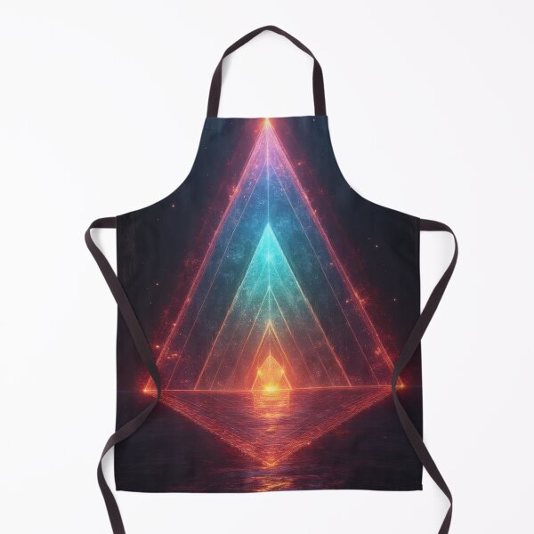 Item preview, Geometric light portal in mystical darkness designed and sold by Mianku | Für das Leben.