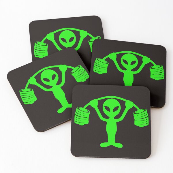 Item preview, weightlifting Alien designed and sold by Area52FL.