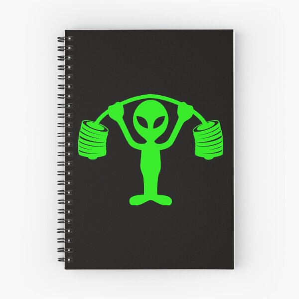 Item preview, weightlifting Alien designed and sold by Area52FL.