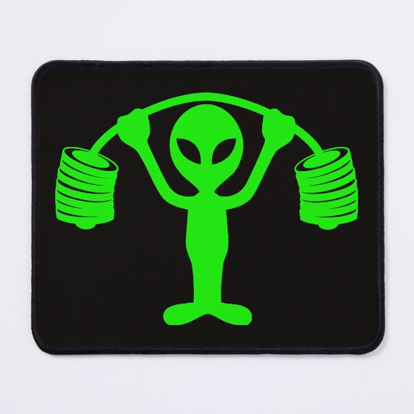 Item preview, weightlifting Alien designed and sold by Area52FL.