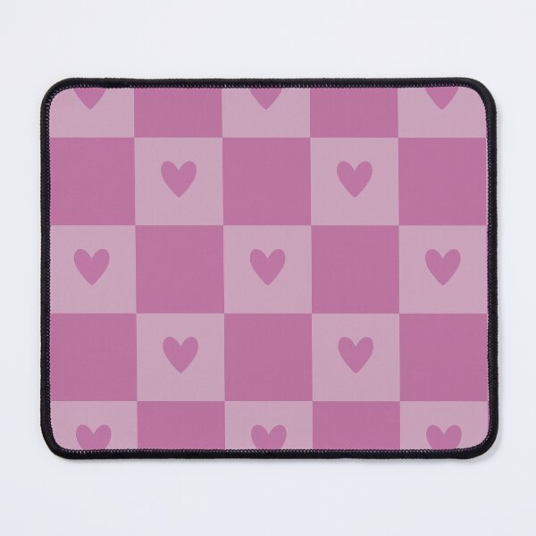 Item preview, Checkered Heart Pattern Pink designed and sold by Manic Purgatory.