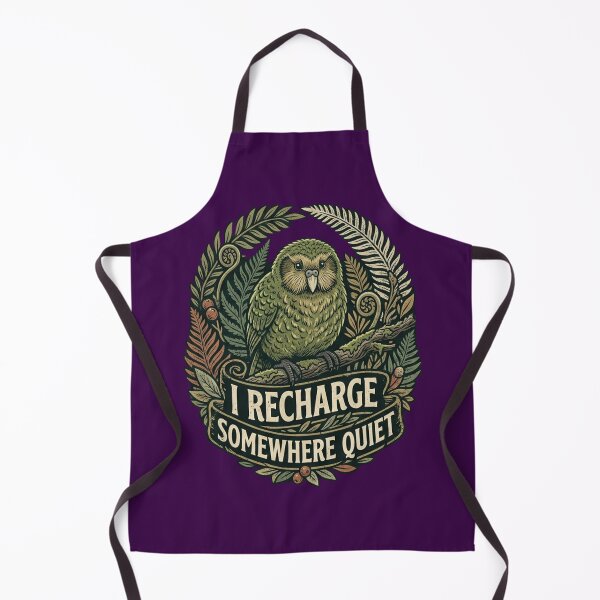 Item preview, Kakapo I Recharge Somewhere Quiet designed and sold by Max Store.