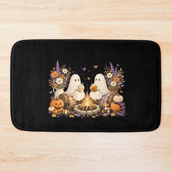 Item preview, Floral Ghost Trick Or Treat, Fright Night, 31 October, Spooky Season designed and sold by vintagearttee.