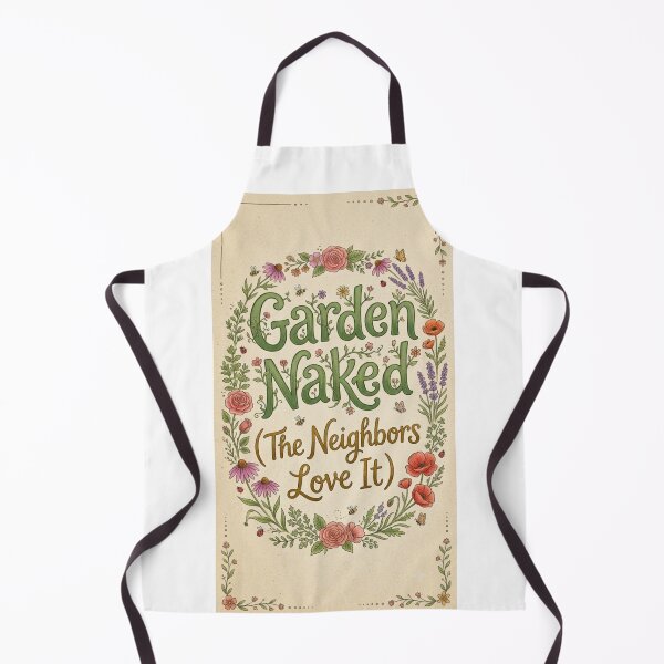 Item preview, Garden Naked (The Neighbors Love It) designed and sold by FitEnvy.