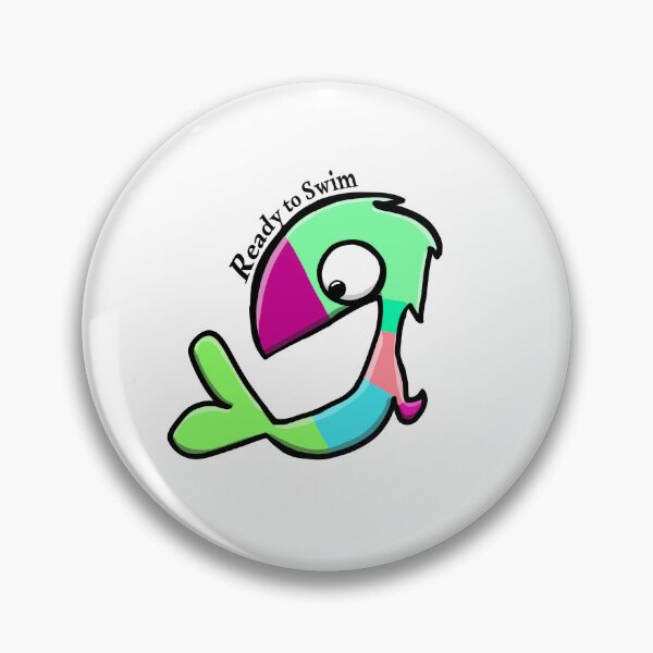 Item preview, Cute Parrot Fish Hybrid Creature – Colorful Kawaii Sticker Art designed and sold by davidmalec.