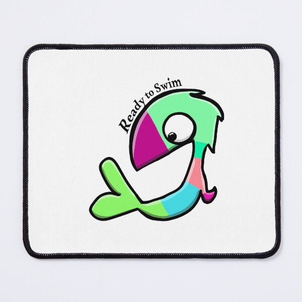 Item preview, Cute Parrot Fish Hybrid Creature – Colorful Kawaii Sticker Art designed and sold by davidmalec.