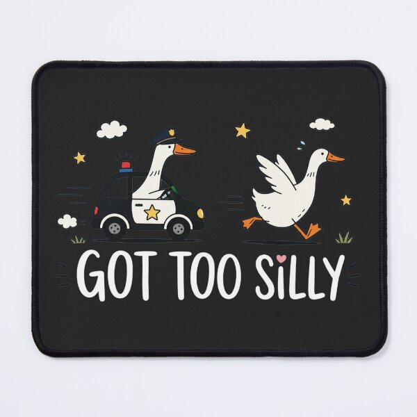 Item preview, Got Too Silly, Goose Lover, Funny Goose, Silly Goose Jail, Funny Meme designed and sold by Quiajia.