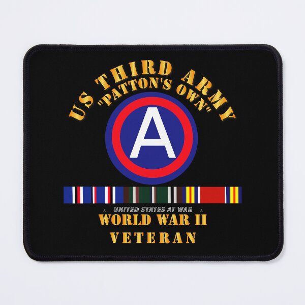 Item preview, Army - 3rd US Army - WWII w Svc designed and sold by Military Insignia Products.