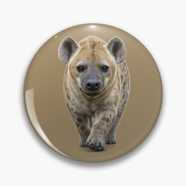 Item preview, Hyena Approaching Wildlife Portrait designed and sold by BROHLine Studio.