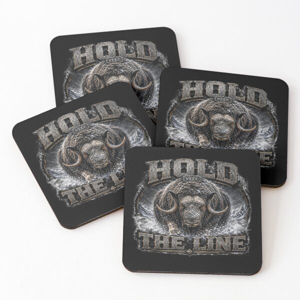 Item preview, ❄️VLLC Hold The Line Arctic Musk Ox - Motivational Tactical Sticker❄️ designed and sold by VICTORY LIBERTY .