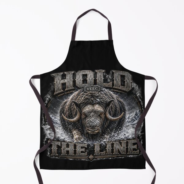 Item preview, ❄️VLLC Hold The Line Arctic Musk Ox - Motivational Tactical Sticker❄️ designed and sold by VICTORY LIBERTY .