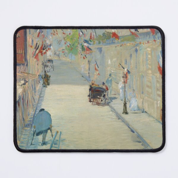 Item preview, The Rue Mosnier Dressed with Flags-Édouard Manet designed and sold by LumiereSasha.