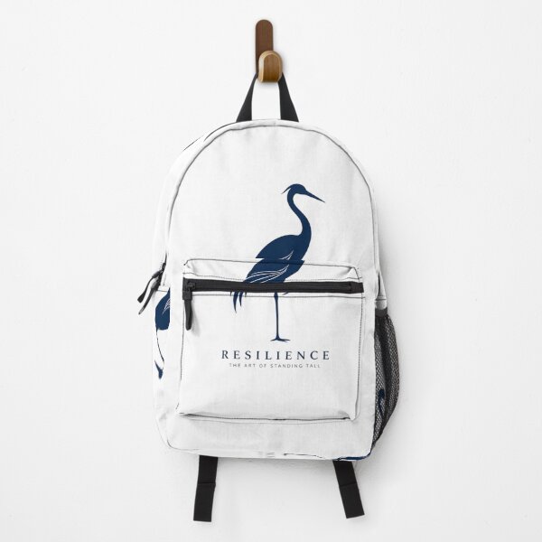 Item preview, Minimalist Crane Bird Resilience Line Art Wellness Logo Design designed and sold by Panom Suavichien.