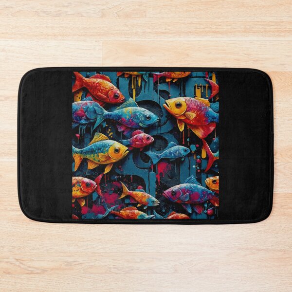 Item preview, Mikrogeophagus Ramirezi fish: Graffiti and Post-Expressionism #4 designed and sold by Helios Be. Lavsh.