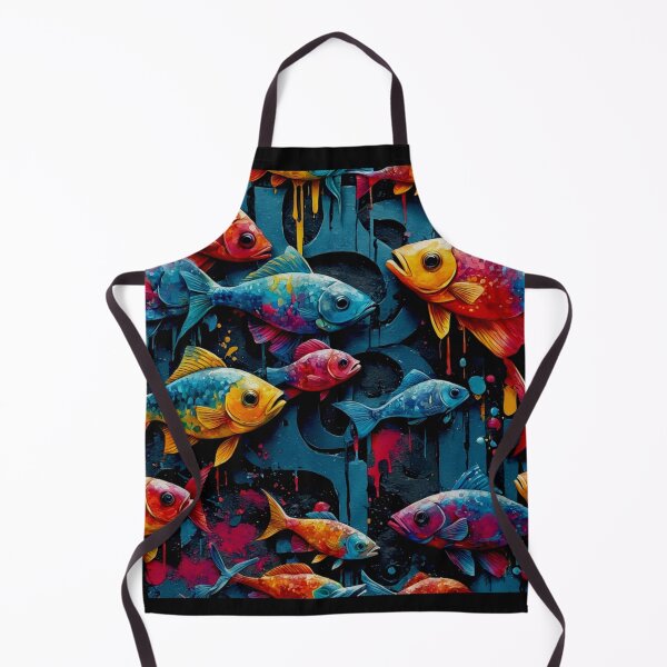 Item preview, Mikrogeophagus Ramirezi fish: Graffiti and Post-Expressionism #4 designed and sold by Helios Be. Lavsh.