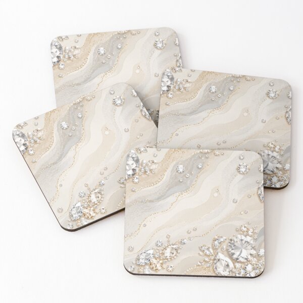 Item preview, Diamond Crystal Glamour Luxury Laptop Sleeve designed and sold by Nara8.