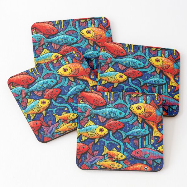 Item preview, Mikrogeophagus Ramirezi fish: Graffiti and Post-Expressionism #5 designed and sold by Helios Be. Lavsh.