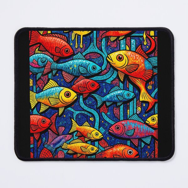 Item preview, Mikrogeophagus Ramirezi fish: Graffiti and Post-Expressionism #5 designed and sold by Helios Be. Lavsh.
