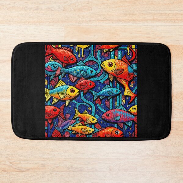 Item preview, Mikrogeophagus Ramirezi fish: Graffiti and Post-Expressionism #5 designed and sold by Helios Be. Lavsh.