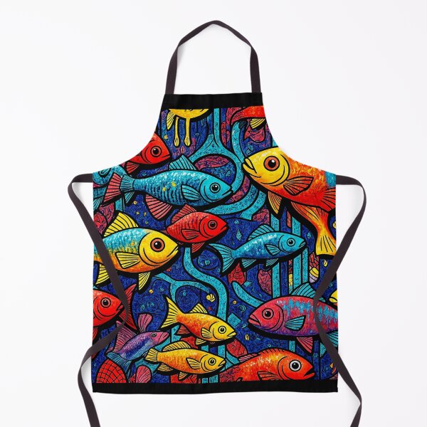 Item preview, Mikrogeophagus Ramirezi fish: Graffiti and Post-Expressionism #5 designed and sold by Helios Be. Lavsh.