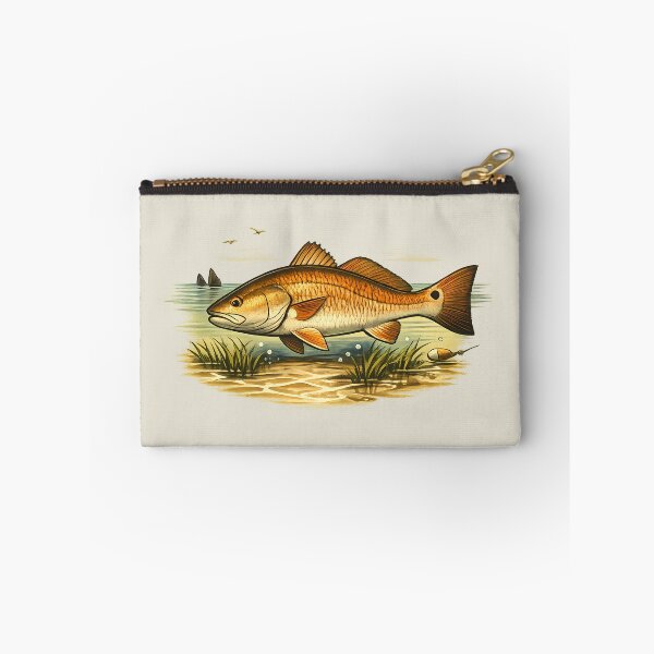 Item preview, Red snapper swimming in shallow water. designed and sold by Daily Quirk.