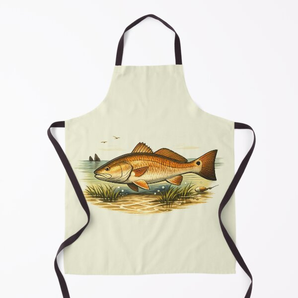 Item preview, Red snapper swimming in shallow water. designed and sold by Daily Quirk.