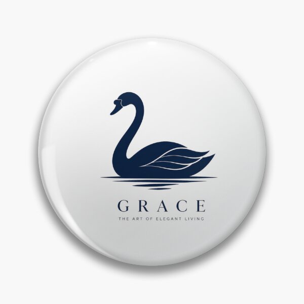 Item preview, Minimalist Swan Grace Line Art Wellness Logo Design designed and sold by Panom Suavichien.