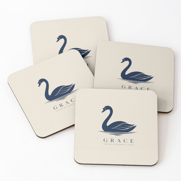 Item preview, Minimalist Swan Grace Line Art Wellness Logo Design designed and sold by Panom Suavichien.