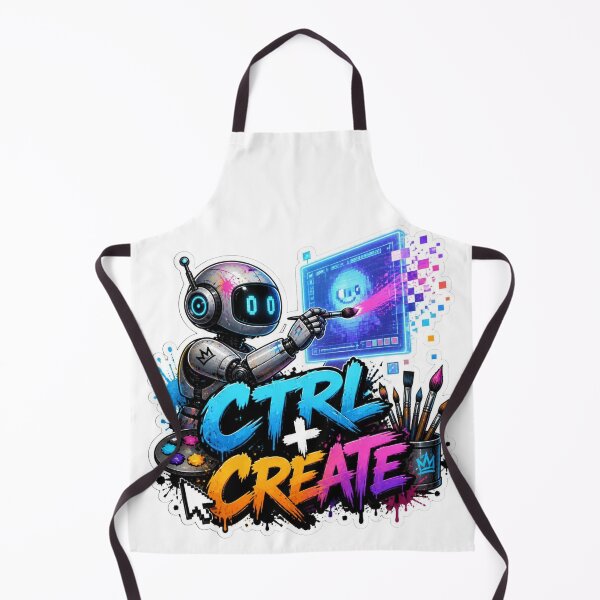 Item preview, CTRL + CREATE Graffiti Sticker PNG | Programmer Coding Aesthetic | Creative Developer Tech Art | AI Coding Laptop Vinyl Decal designed and sold by Stylestickers55.