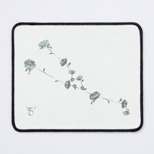 Item preview, Taurus Floral Zodiac Constellation designed and sold by TheThankfulTyne.