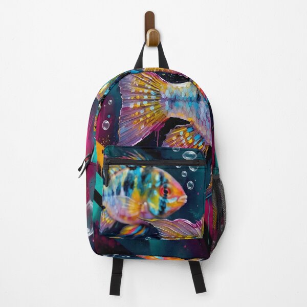 Item preview, Mikrogeophagus Ramirezi fish: Graffiti and Post-Expressionism #6 designed and sold by Helios Be. Lavsh.