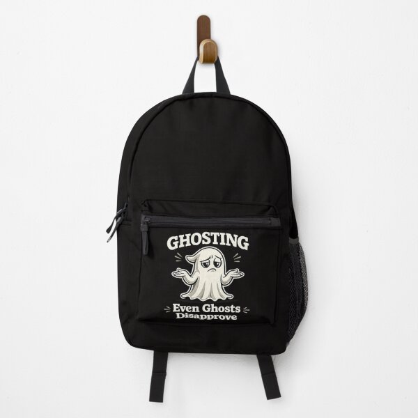 Item preview, Ghosting: Even Ghosts Disapprove Funny Design | Modern Dating & Relationship Humor | Introvert Meme | Texting & Communication designed and sold by kjson1.