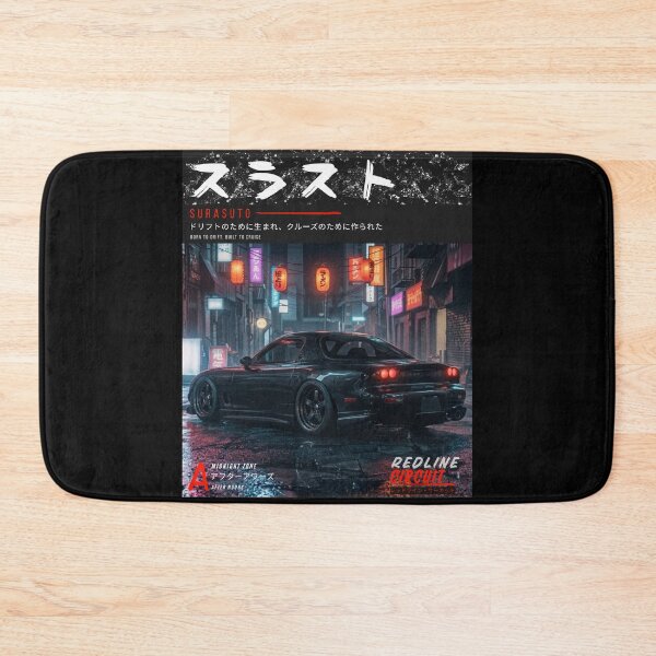 Item preview, Tokyo Neon Street Racing Car Art - Back designed and sold by RedlineCircuit.