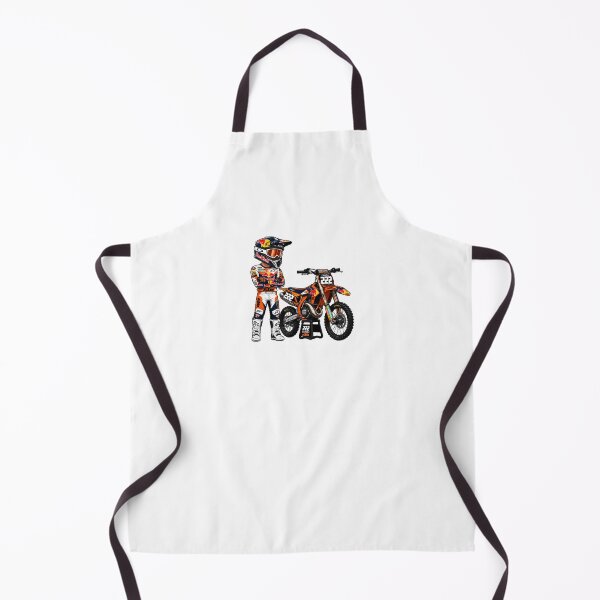 Item preview, Tony Cairoli #222 Motocross Rider and Bike designed and sold by FanFueledStickers.