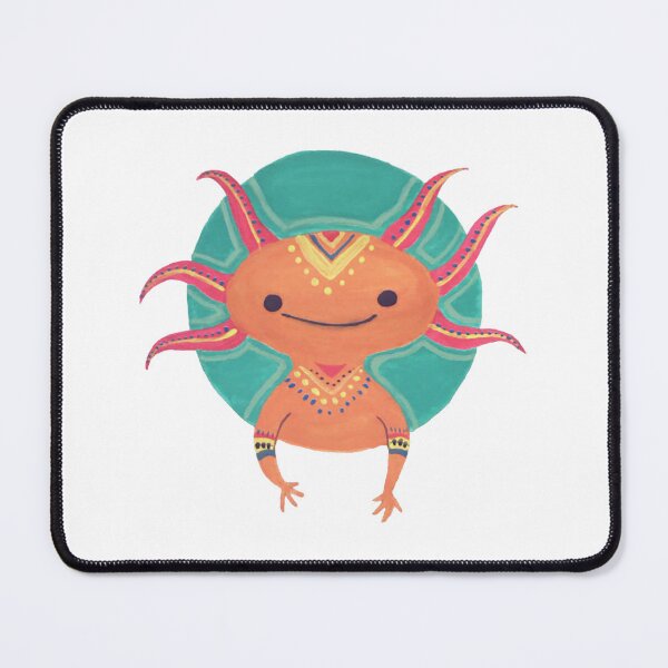 Item preview, Axolotl Cute Vibrant Mexican Walking Fish Tribal Graphic designed and sold by KeyClothesline.