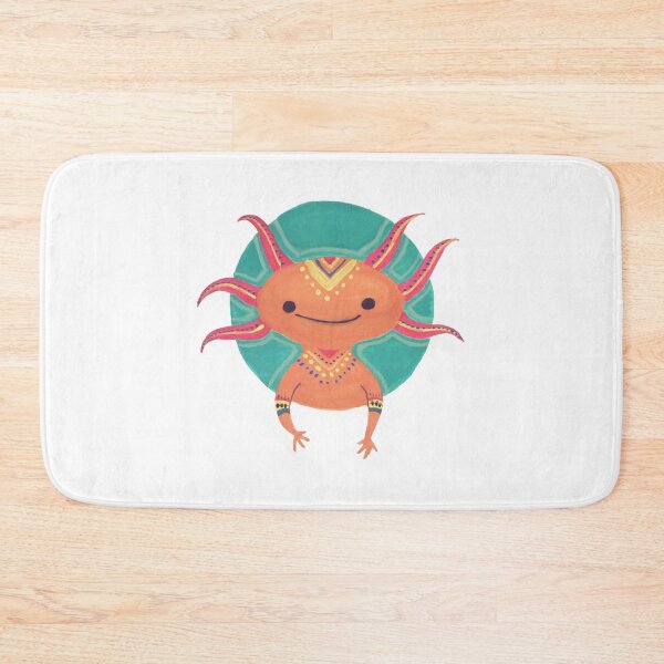 Item preview, Axolotl Cute Vibrant Mexican Walking Fish Tribal Graphic designed and sold by KeyClothesline.