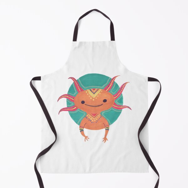 Item preview, Axolotl Cute Vibrant Mexican Walking Fish Tribal Graphic designed and sold by KeyClothesline.