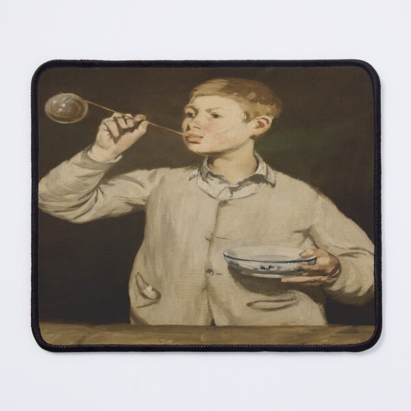Item preview, Boy Blowing Bubbles-Édouard Manet designed and sold by LumiereSasha.