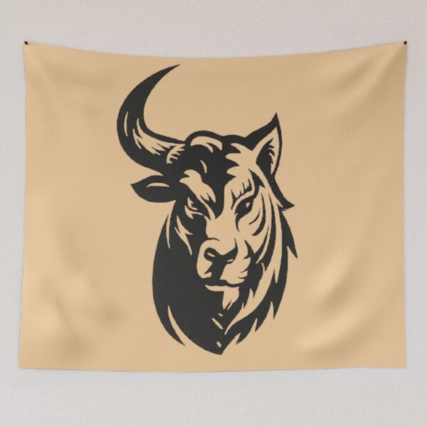 Item preview, Spirit of the Bull and the Tribal Tiger designed and sold by Catfcreations.