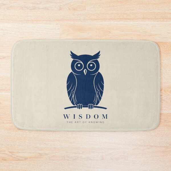 Item preview, Minimalist Owl Wisdom Line Art Wellness Logo Design designed and sold by Panom Suavichien.