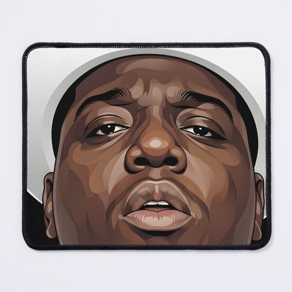 Item preview, Biggie smalls vector illustration designed and sold by Rusdiii.