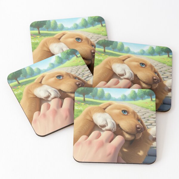 Item preview, Charming doggy friend designed and sold by PtRedGraph.